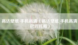 高达壁纸 手机高清（高达壁纸 手机高清巴巴托斯）